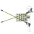 Kije Nordic Walking Gymstick - Health z tubingami