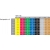 Komplet tubingów mniejszego oporu Thera Band. 3 x 1,5 m. Kolory: żółty, czerwony, zielony
