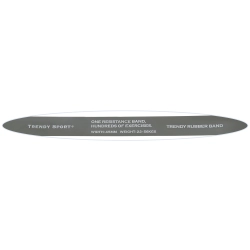 Power Band 22 kg - 56 kg, kolor: srebrny, opór: maksymalnie mocny - (xx-heavy)