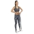 Power Band 22 kg - 56 kg, kolor: srebrny, opór: maksymalnie mocny - (xx-heavy)